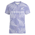 New Zealand Silver Fern Rugby Custom Women V-Neck T-Shirt Go Aotearoa Champions Purple Version - Aussie Hoodie