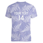 New Zealand Silver Fern Rugby Custom Women V-Neck T-Shirt Go Aotearoa Champions Purple Version - Aussie Hoodie
