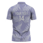 New Zealand Silver Fern Rugby Custom Zipper Polo Shirt Go Aotearoa Champions Purple Version - Aussie Hoodie