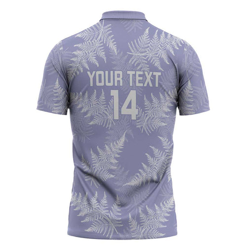 New Zealand Silver Fern Rugby Custom Zipper Polo Shirt Go Aotearoa Champions Purple Version - Aussie Hoodie
