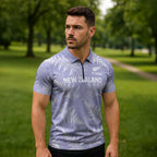 New Zealand Silver Fern Rugby Custom Zipper Polo Shirt Go Aotearoa Champions Purple Version - Aussie Hoodie