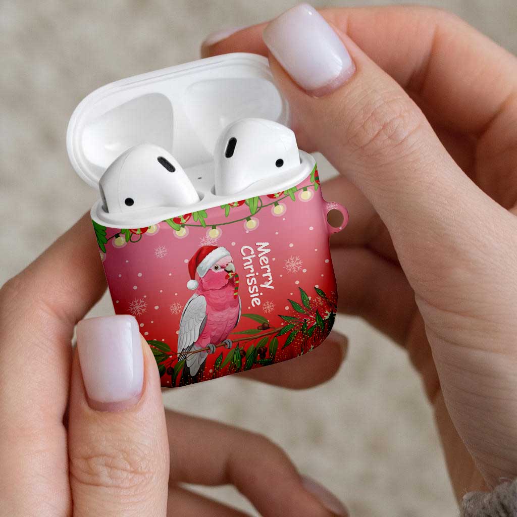 Galah Australia Christmas AirPods Case Merry Chrissie Bottlebrushes - Aussie Hoodie