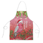 Galah Australia Christmas Apron Merry Chrissie Bottlebrushes - Aussie Hoodie