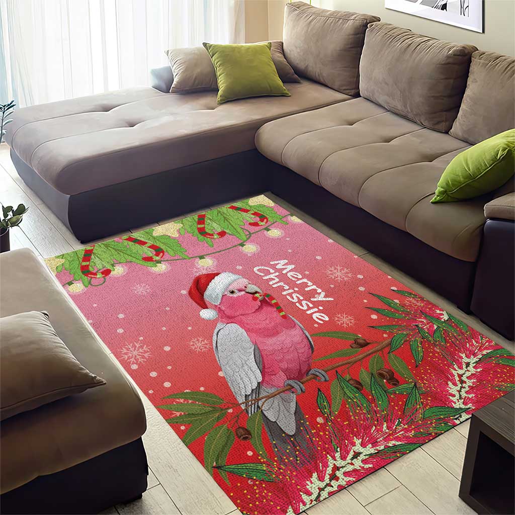 Galah Australia Christmas Area Rug Merry Chrissie Bottlebrushes - Aussie Hoodie