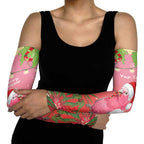 Galah Australia Christmas Arm Sleeves Merry Chrissie Bottlebrushes - Aussie Hoodie