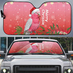 Galah Australia Christmas Auto Sun Shade Merry Chrissie Bottlebrushes - Aussie Hoodie