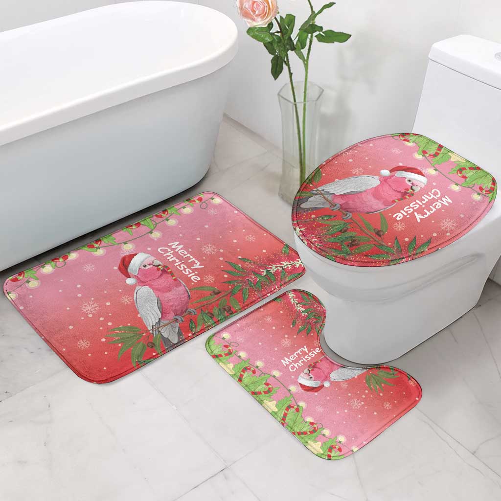 Galah Australia Christmas Bathroom Set Merry Chrissie Bottlebrushes - Aussie Hoodie