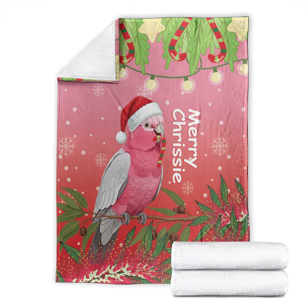 Galah Australia Christmas Blanket Merry Chrissie Bottlebrushes - Aussie Hoodie