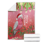 Galah Australia Christmas Blanket Merry Chrissie Bottlebrushes - Aussie Hoodie