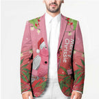 Personalised Galah Australia Christmas Blazer Merry Chrissie Bottlebrushes - Aussie Hoodie