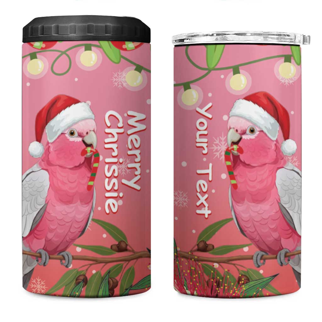 Personalised Galah Australia Christmas 4 in 1 Can Cooler Tumbler Merry Chrissie Bottlebrushes - Aussie Hoodie