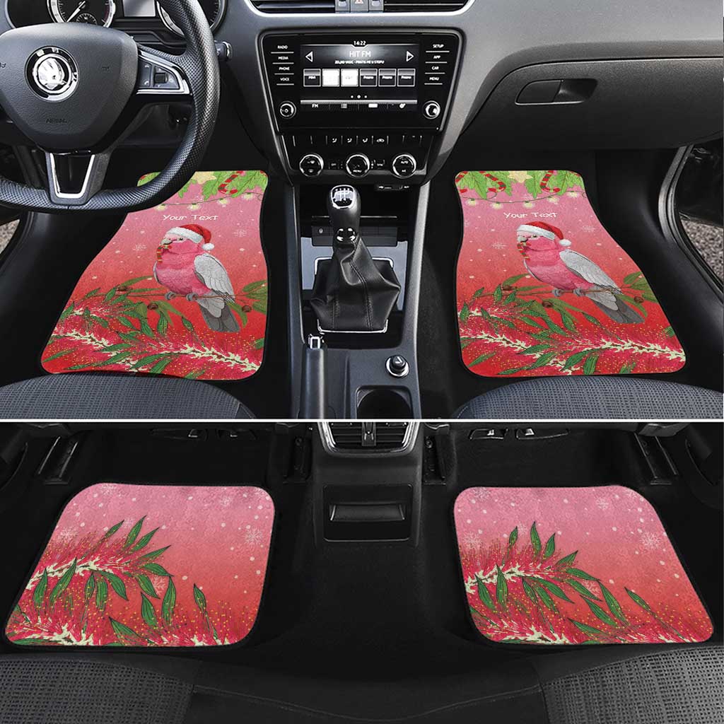 Galah Australia Christmas Car Mats Merry Chrissie Bottlebrushes - Aussie Hoodie