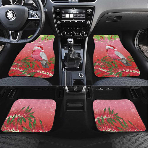 Galah Australia Christmas Car Mats Merry Chrissie Bottlebrushes - Aussie Hoodie