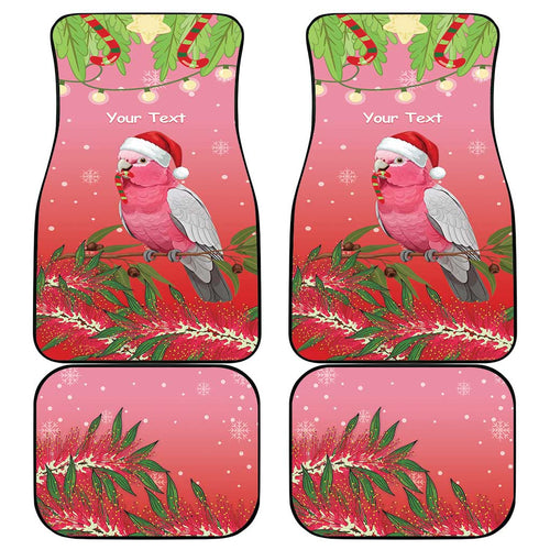 Galah Australia Christmas Car Mats Merry Chrissie Bottlebrushes - Aussie Hoodie