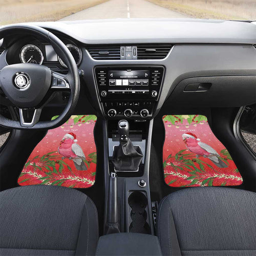 Galah Australia Christmas Car Mats Merry Chrissie Bottlebrushes - Aussie Hoodie