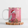Personalised Galah Australia Christmas Ceramic Mug Merry Chrissie Bottlebrushes - Aussie Hoodie
