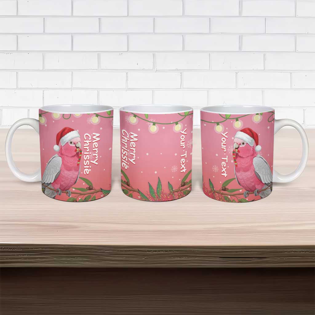 Personalised Galah Australia Christmas Ceramic Mug Merry Chrissie Bottlebrushes - Aussie Hoodie