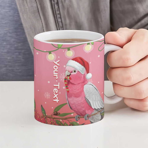Personalised Galah Australia Christmas Ceramic Mug Merry Chrissie Bottlebrushes - Aussie Hoodie