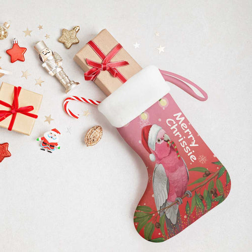 Galah Australia Christmas Stocking Merry Chrissie Bottlebrushes - Aussie Hoodie