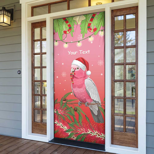 Galah Australia Christmas Door Cover Merry Chrissie Bottlebrushes - Aussie Hoodie