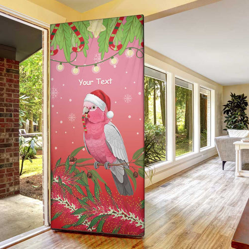 Galah Australia Christmas Door Cover Merry Chrissie Bottlebrushes - Aussie Hoodie