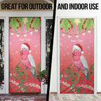 Galah Australia Christmas Door Cover Merry Chrissie Bottlebrushes - Aussie Hoodie