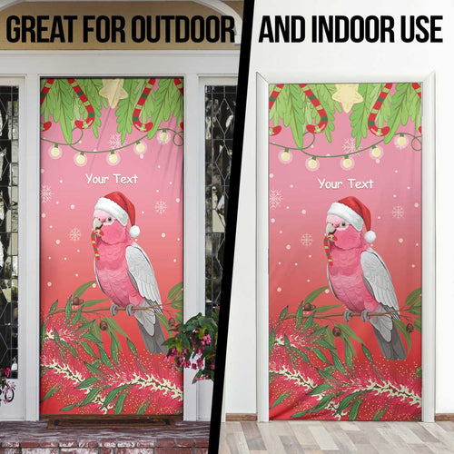 Galah Australia Christmas Door Cover Merry Chrissie Bottlebrushes - Aussie Hoodie