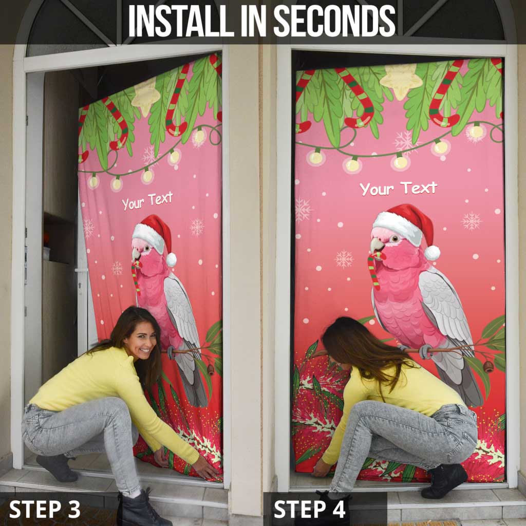 Galah Australia Christmas Door Cover Merry Chrissie Bottlebrushes - Aussie Hoodie