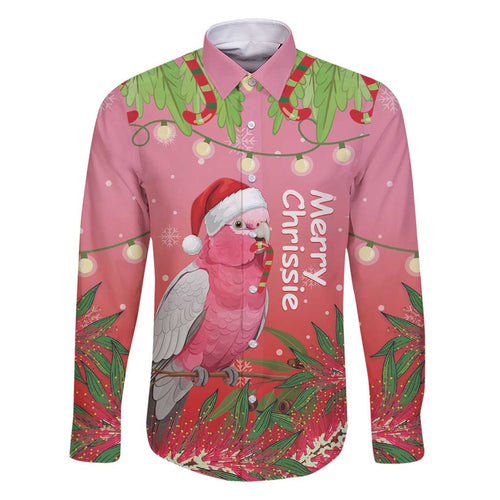 Personalised Galah Australia Christmas Family Matching Long Sleeve Bodycon Dress and Hawaiian Shirt Merry Chrissie Bottlebrushes - Aussie Hoodie