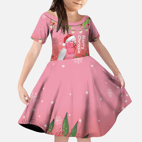 Personalised Galah Australia Christmas Family Matching Mermaid Dress and Hawaiian Shirt Merry Chrissie Bottlebrushes - Aussie Hoodie