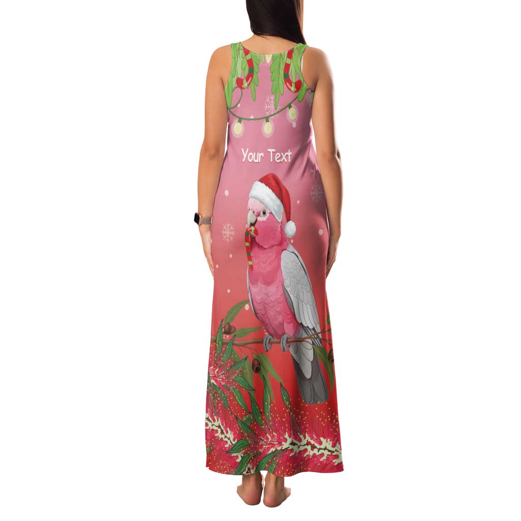 Personalised Galah Australia Christmas Family Matching Tank Maxi Dress and Hawaiian Shirt Merry Chrissie Bottlebrushes - Aussie Hoodie