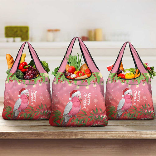 Galah Australia Christmas Grocery Bag Merry Chrissie Bottlebrushes - Aussie Hoodie