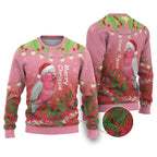 Galah Australia Christmas Ugly Christmas Sweater Merry Chrissie Bottlebrushes - Aussie Hoodie