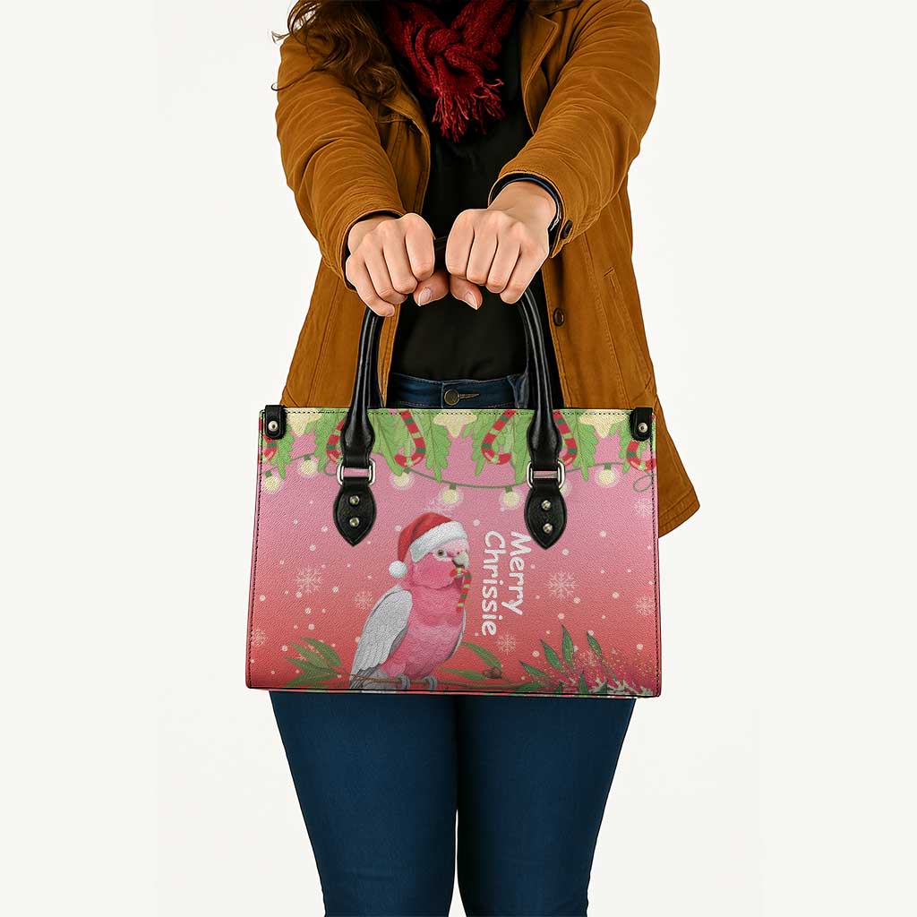 Galah Australia Christmas Leather Bag Merry Chrissie Bottlebrushes - Aussie Hoodie