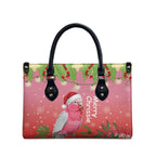 Galah Australia Christmas Leather Bag Merry Chrissie Bottlebrushes - Aussie Hoodie