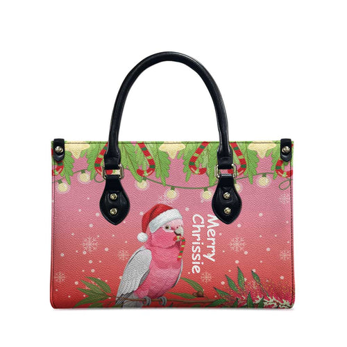 Galah Australia Christmas Leather Bag Merry Chrissie Bottlebrushes - Aussie Hoodie