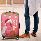 Galah Australia Christmas Luggage Cover Merry Chrissie Bottlebrushes - Aussie Hoodie
