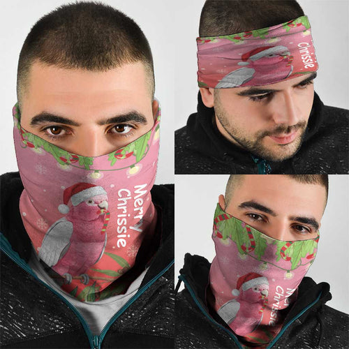 Galah Australia Christmas Neck Gaiter Merry Chrissie Bottlebrushes - Aussie Hoodie