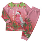Galah Australia Christmas Pajama Set Merry Chrissie Bottlebrushes - Aussie Hoodie