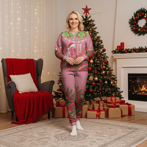 Galah Australia Christmas Pajama Set Merry Chrissie Bottlebrushes - Aussie Hoodie