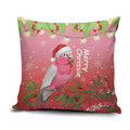 Galah Australia Christmas Pillow Cover Merry Chrissie Bottlebrushes - Aussie Hoodie