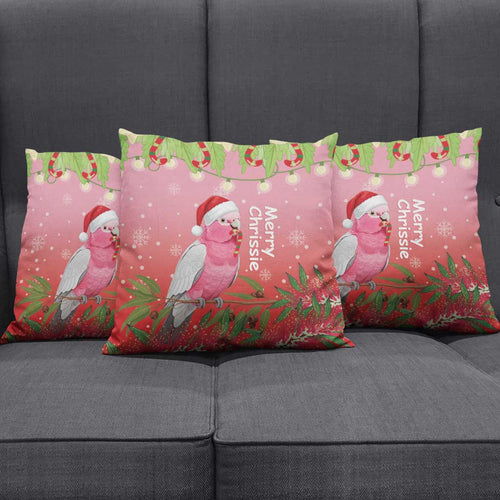 Galah Australia Christmas Pillow Cover Merry Chrissie Bottlebrushes - Aussie Hoodie