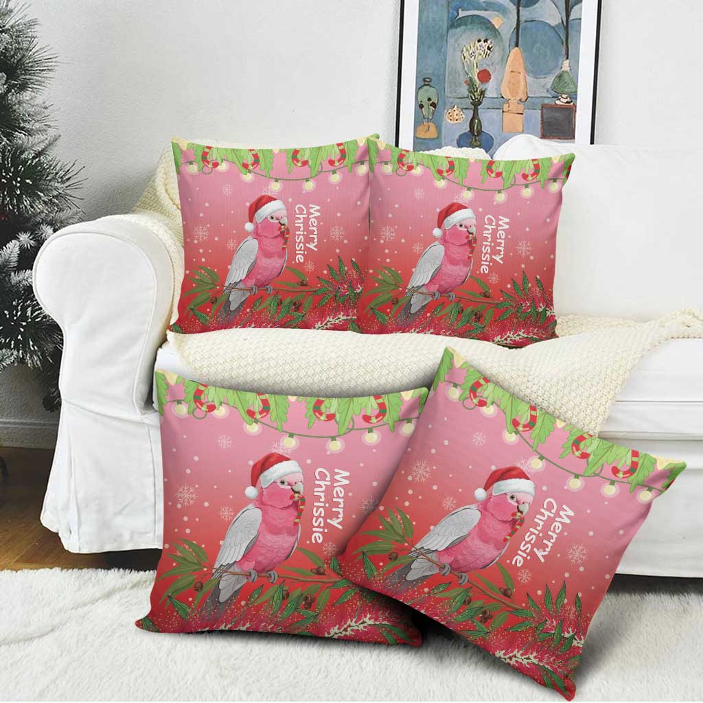 Galah Australia Christmas Pillow Cover Merry Chrissie Bottlebrushes - Aussie Hoodie
