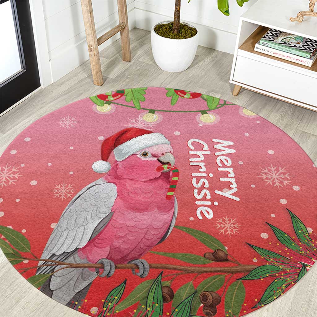 Galah Australia Christmas Round Carpet Merry Chrissie Bottlebrushes - Aussie Hoodie