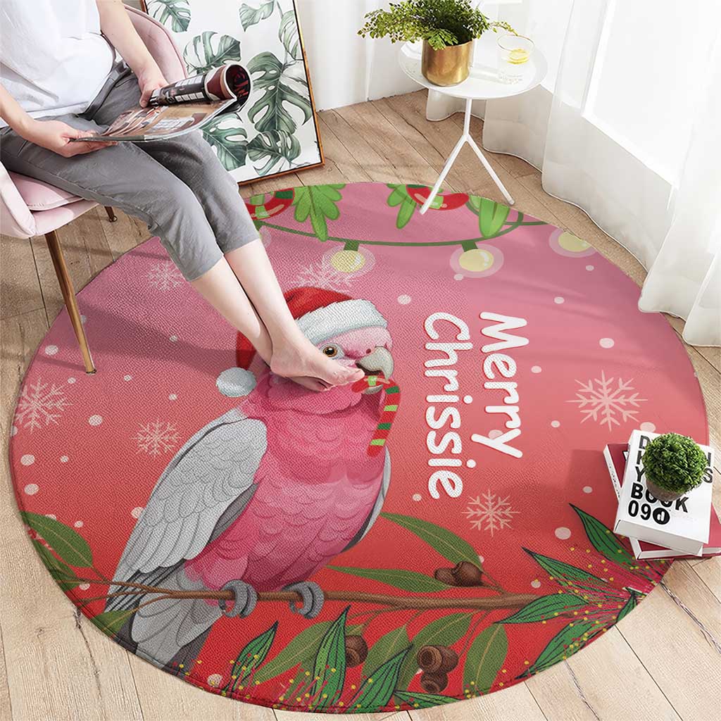 Galah Australia Christmas Round Carpet Merry Chrissie Bottlebrushes - Aussie Hoodie