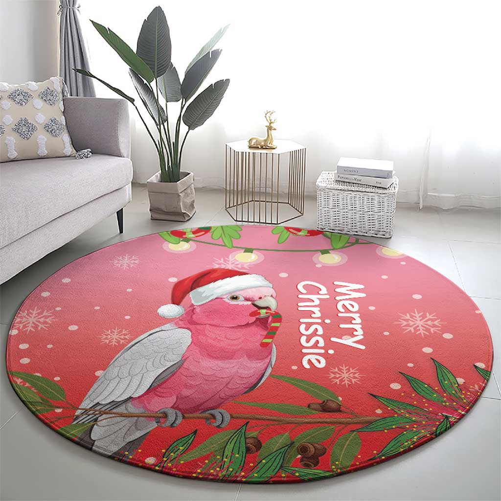 Galah Australia Christmas Round Carpet Merry Chrissie Bottlebrushes - Aussie Hoodie