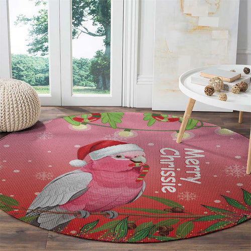 Galah Australia Christmas Round Carpet Merry Chrissie Bottlebrushes - Aussie Hoodie