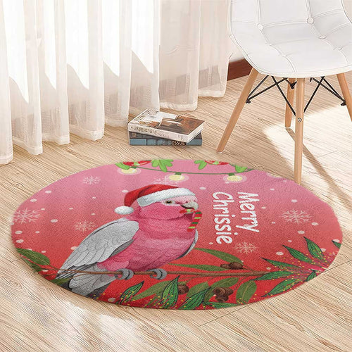 Galah Australia Christmas Round Carpet Merry Chrissie Bottlebrushes - Aussie Hoodie
