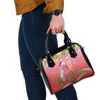 Galah Australia Christmas Shoulder Handbag Merry Chrissie Bottlebrushes - Aussie Hoodie