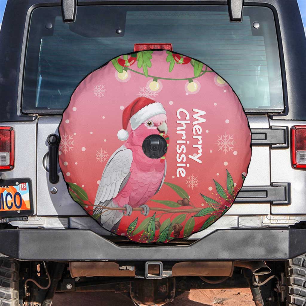 Galah Australia Christmas Spare Tire Cover Merry Chrissie Bottlebrushes - Aussie Hoodie